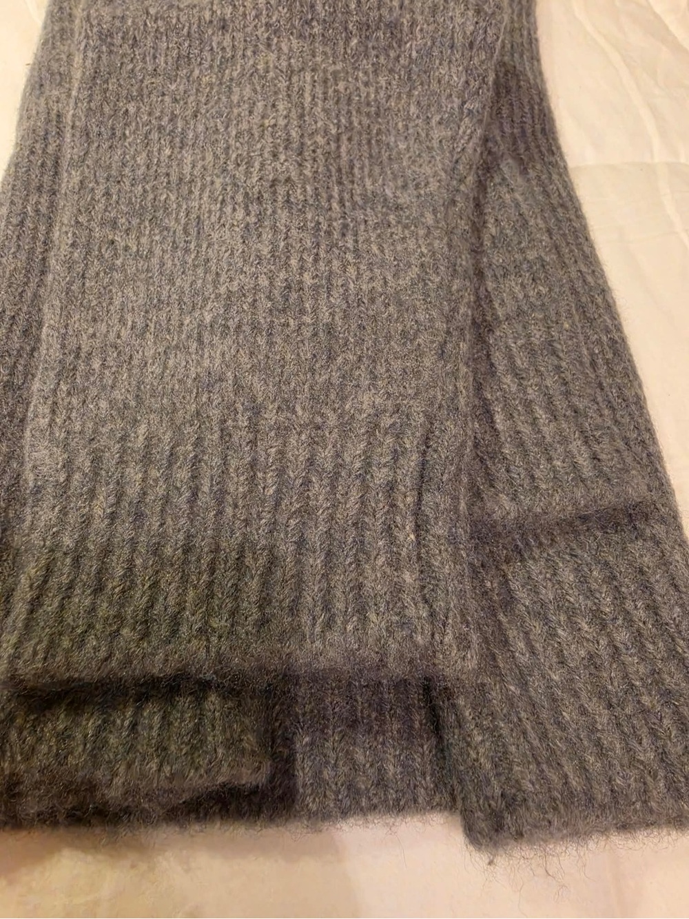 Nasty Gal Women's Heather Gray Turtleneck Sweater - Picture 4 of 10